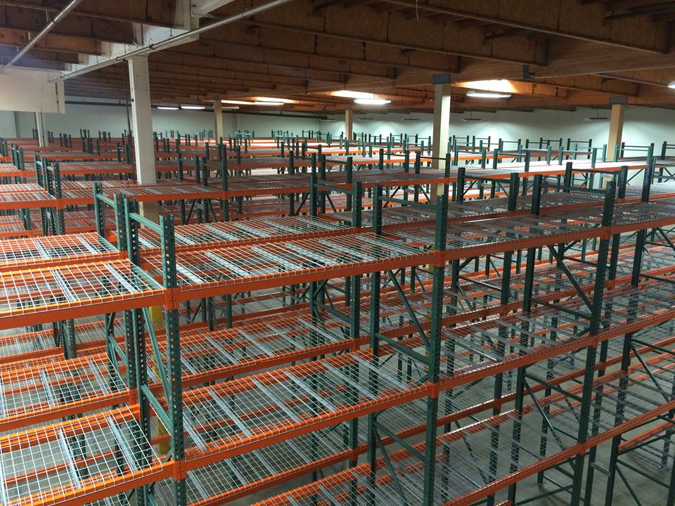 Selective Pallet Rack installed in a warehouse